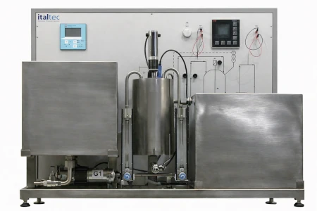 Banco didattico per il controllo di pH per controllo di processo industriale
