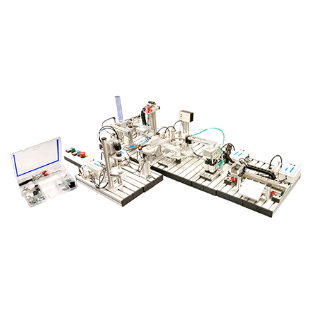 Linea Automatica Multistazione per Operazioni di Test e Lavorazione su Campioni di Prodotto